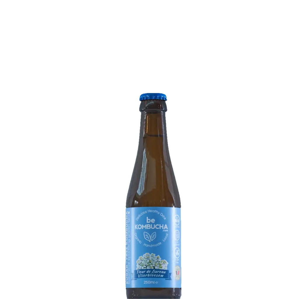 BeKombucha Sugar-Free Elderflower BIO 25cl (ambient)