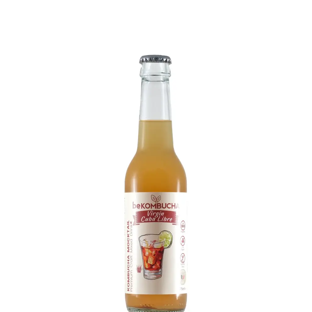 BeKombucha Mocktail Virgin Cuba Libre BIO 27cl (ambiant)