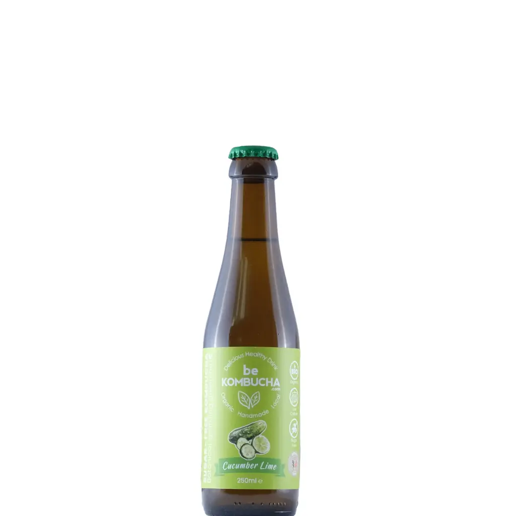 BeKombucha Sugar-Free Cucumber Lime BIO 25cl (ambient)