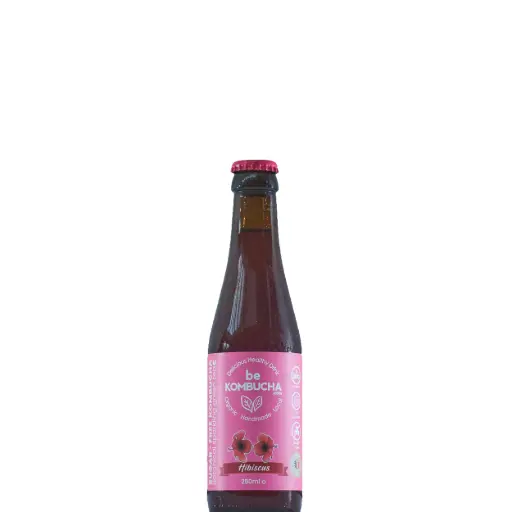[KBHIB25] BeKombucha Sugar-Free Hibiscus BIO 25cl (ambient)